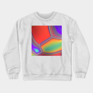 Trippy Rainbow Crewneck Sweatshirt